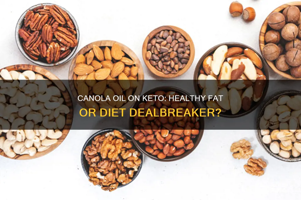 can i use canola oil on keto