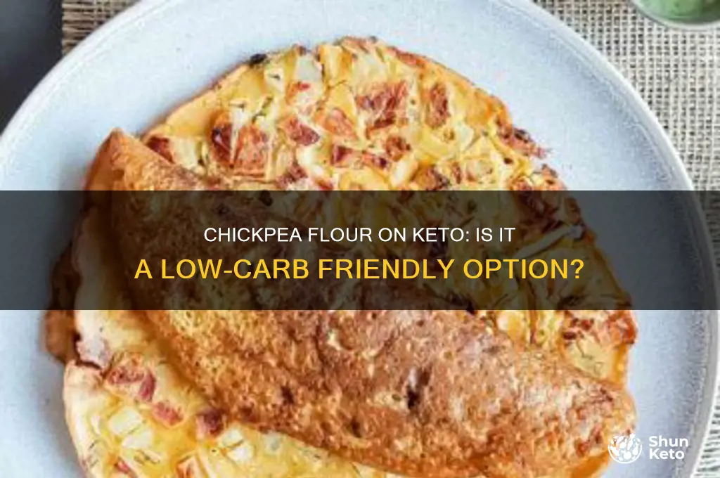 can i use chickpea flour for keto diet