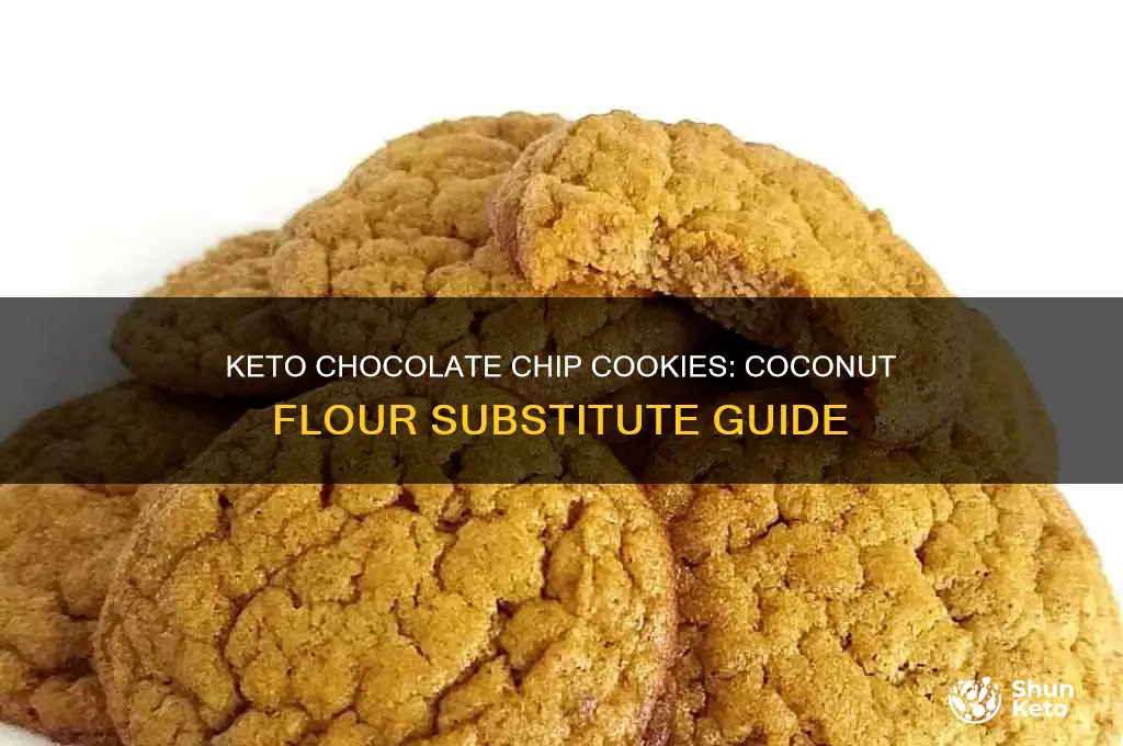 can i use coconut flour in keto chocolate chip cookies