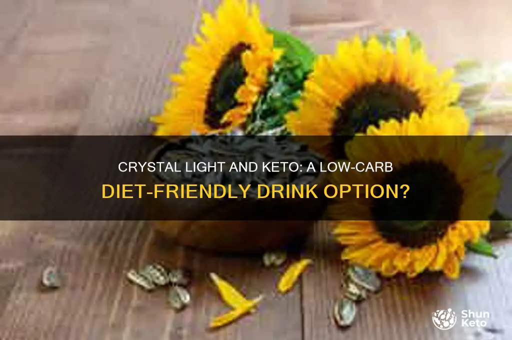 can i use crystal light on keto diet