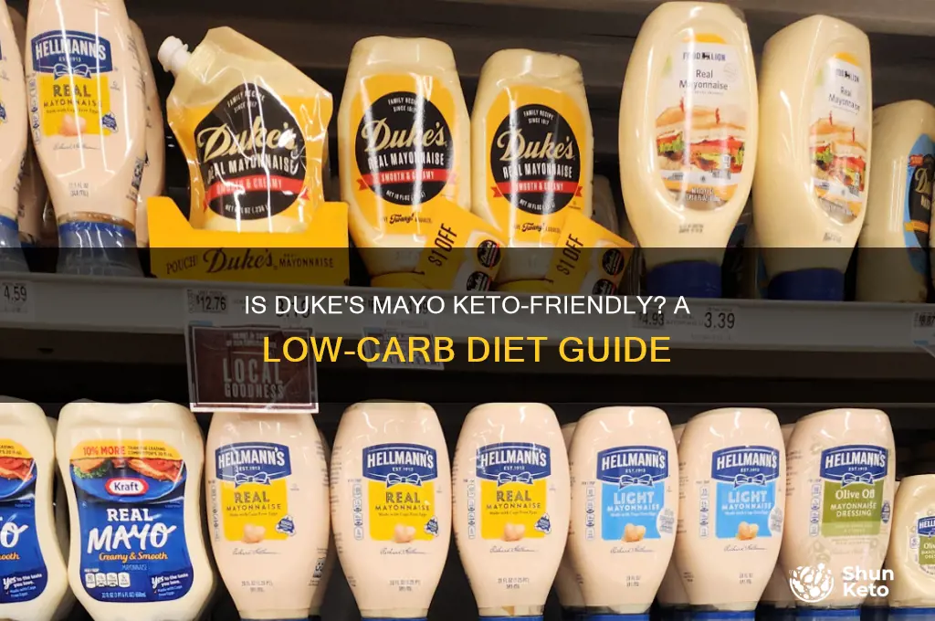 can i use dukes mayo on keto diet