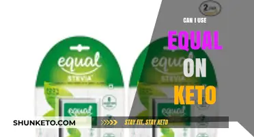 Can You Use Equal Sweetener on a Keto Diet? Find Out!