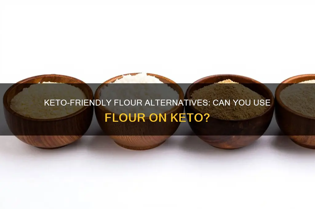 can i use flour on keto