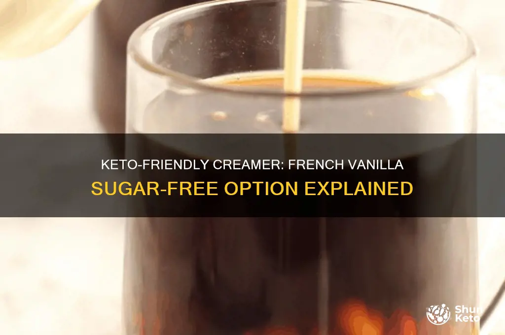 can i use french vanillia sugar free creamer on keto