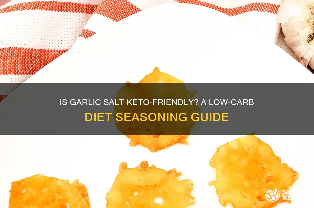 can i use garlic salt on keto diet