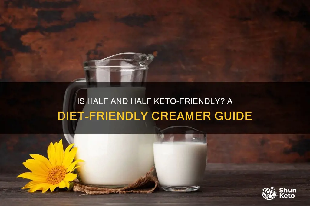 can i use half and half on keto diet