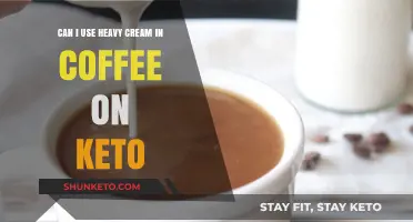 Keto Coffee Hack: Using Heavy Cream for Creamy Low-Carb Bliss