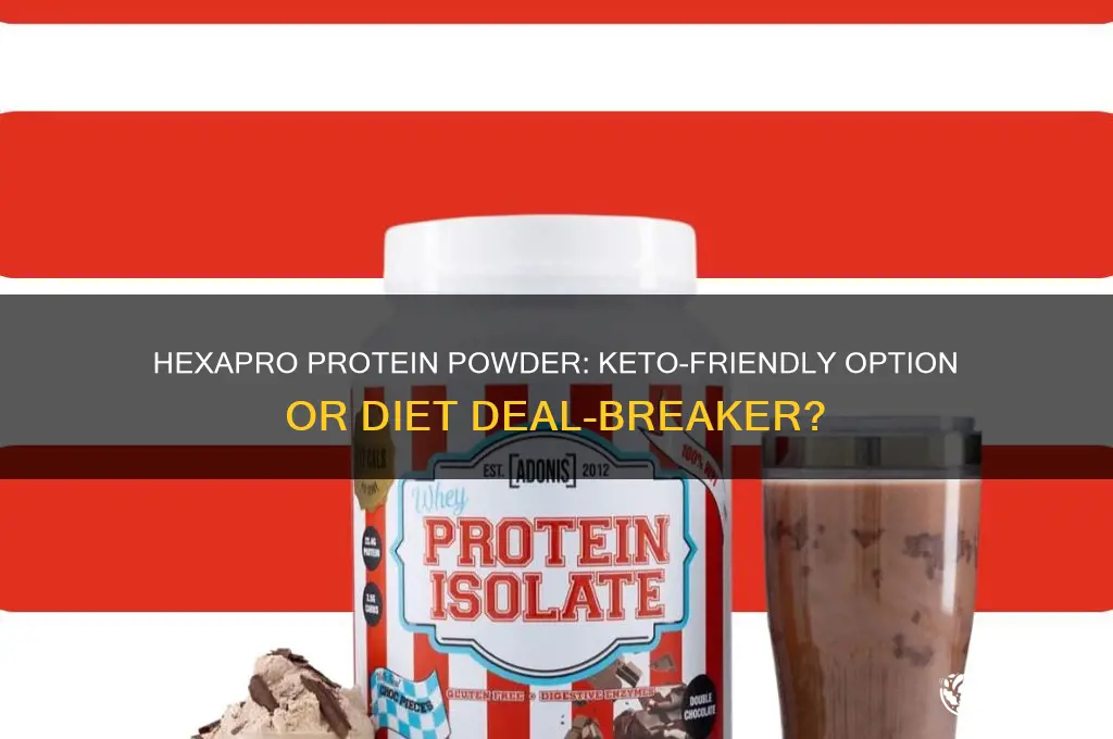 can i use hexapro on a keto diet