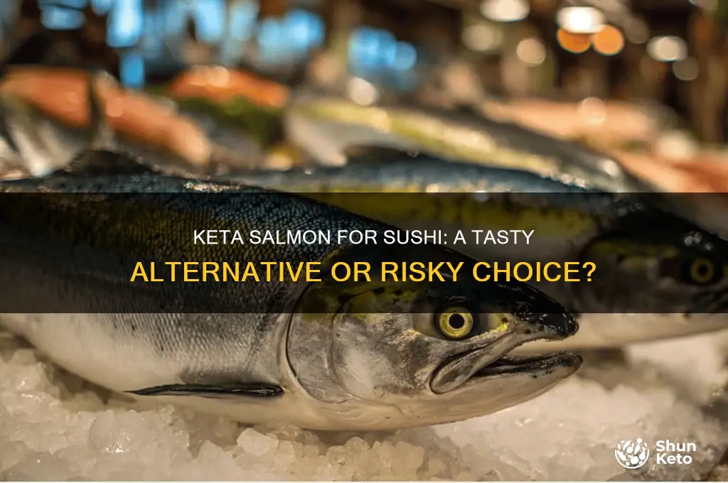 can i use keta salmon for sushi