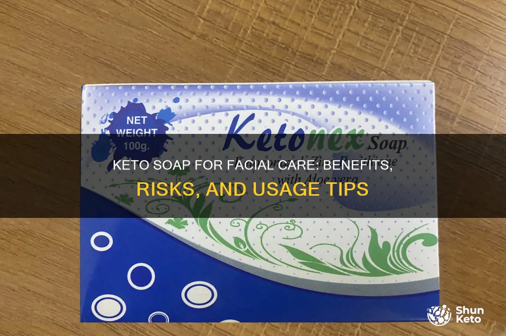 can i use keto soap on face