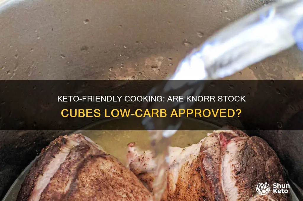 can i use knorr stock cubes on keto
