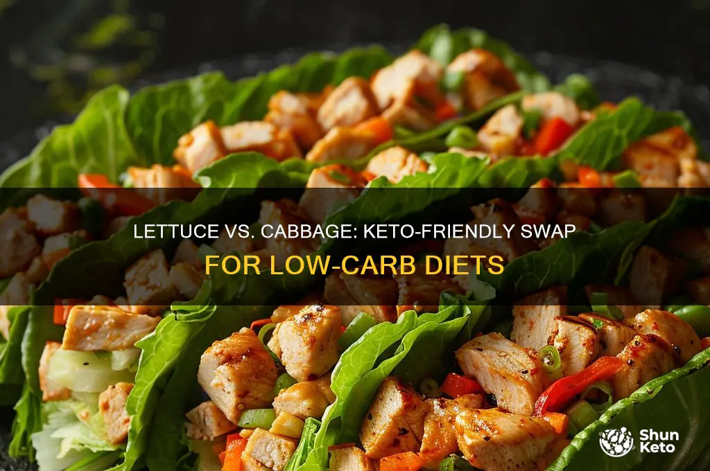can i use lettuce instead of cabbage on keto diet