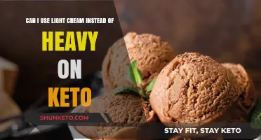 Light Cream vs. Heavy Cream: Keto-Friendly Substitute Guide