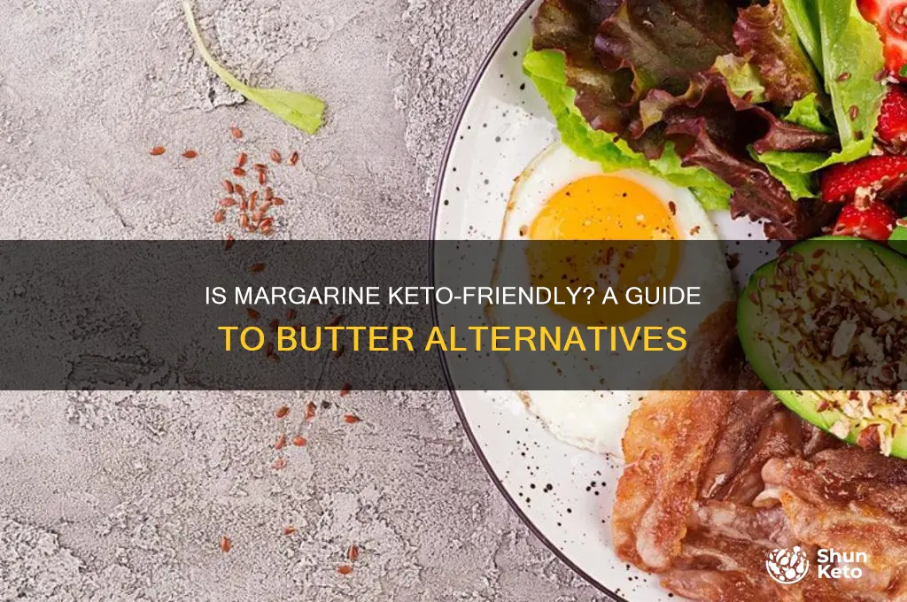 can i use margarine on keto