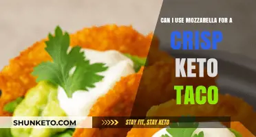 Crispy Keto Tacos: Can Mozzarella Be Your Low-Carb Cheese Shell?