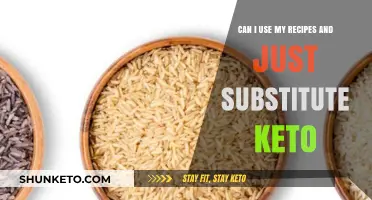 Keto-fy Your Favorites: Substituting Ingredients for Keto-Friendly Recipes
