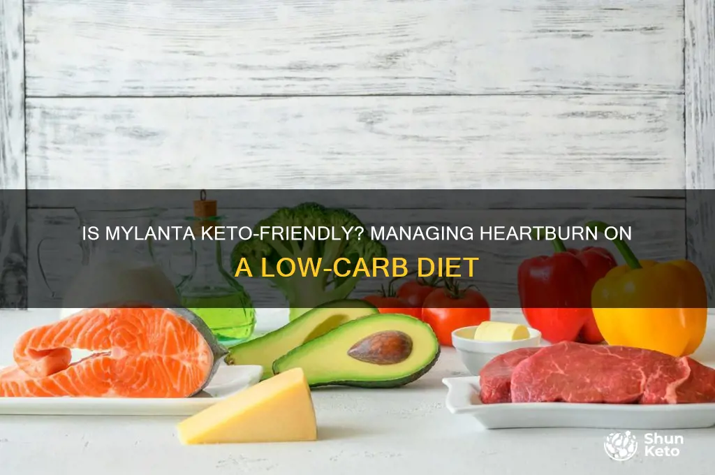can i use mylanta on keto diet