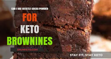Keto-Friendly Brownies: Using Nestle Cocoa Powder for Low-Carb Baking