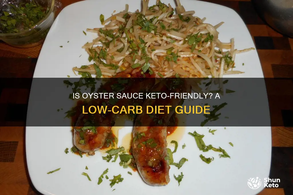 can i use oyster sauce in keto diet
