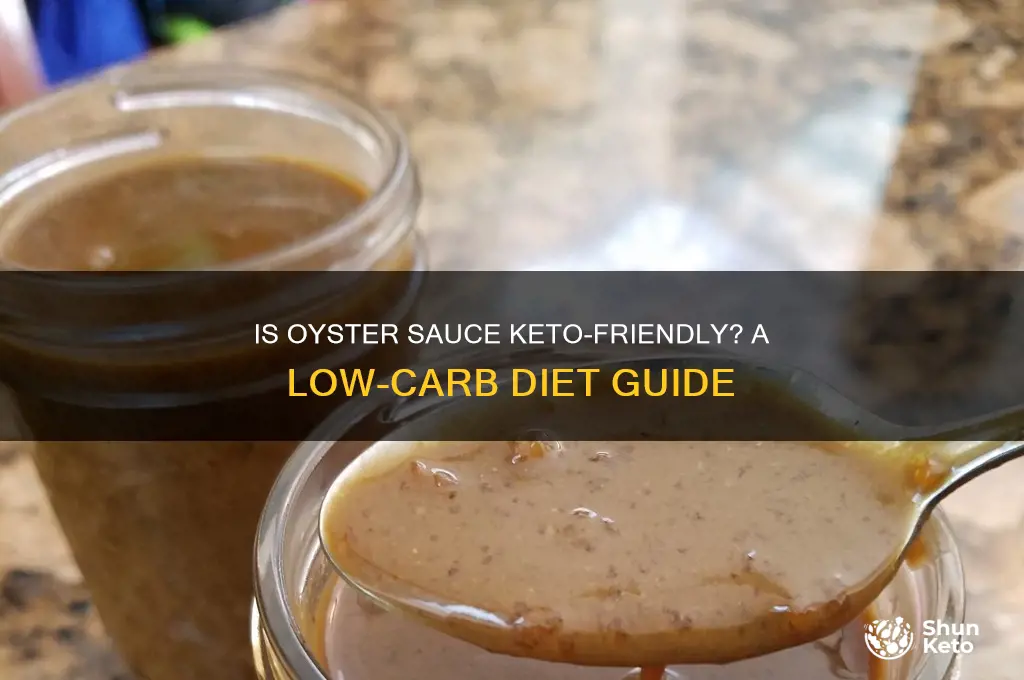 can i use oyster sauce on keto