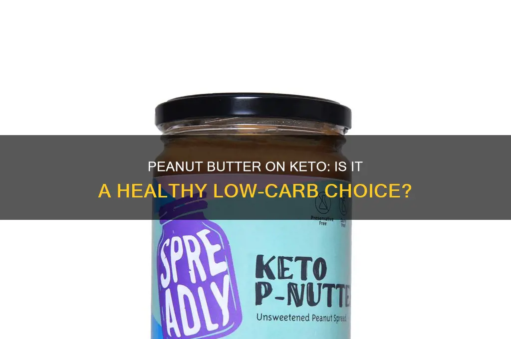 can i use peanut butter on keto diet