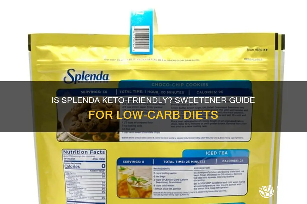 can i use plenda on keto diet