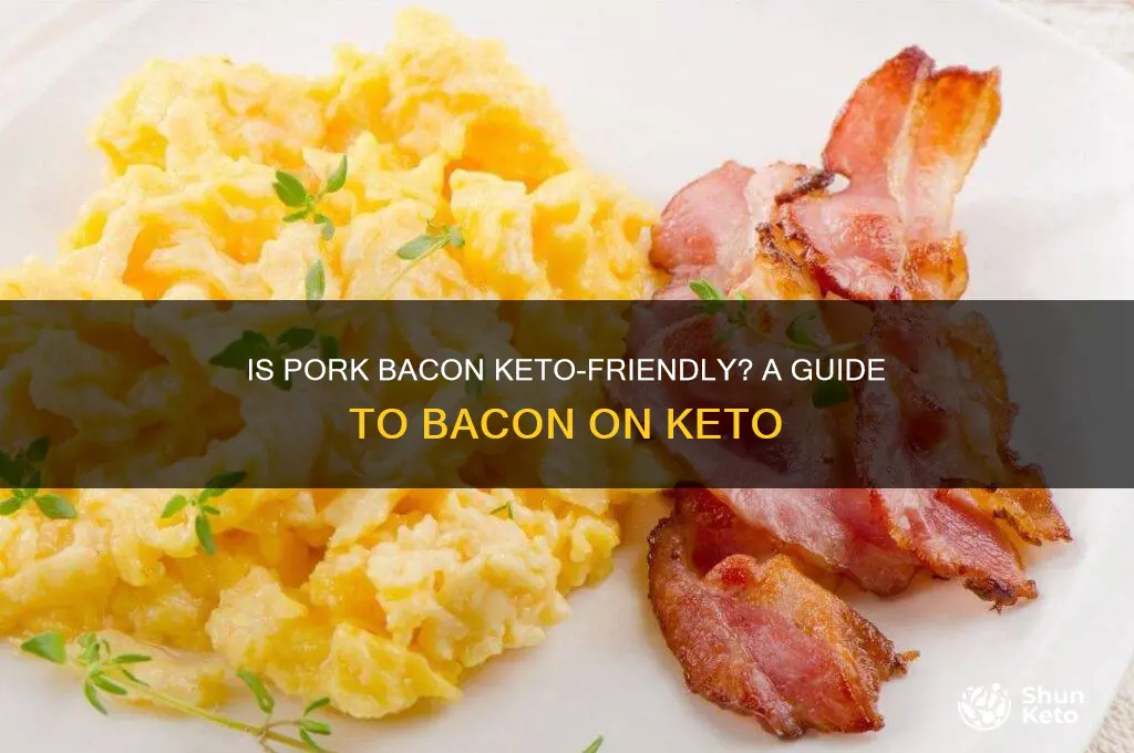 can i use pork bacon in the keto diet