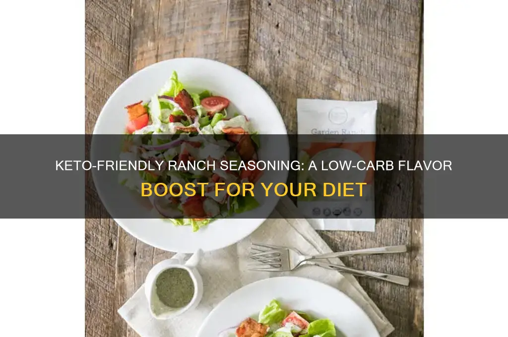 can i use ranch seasoning on keto