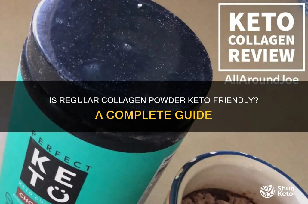 can i use regular collagen powder for keto