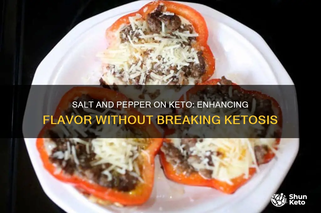 can i use salt and pepper on keto