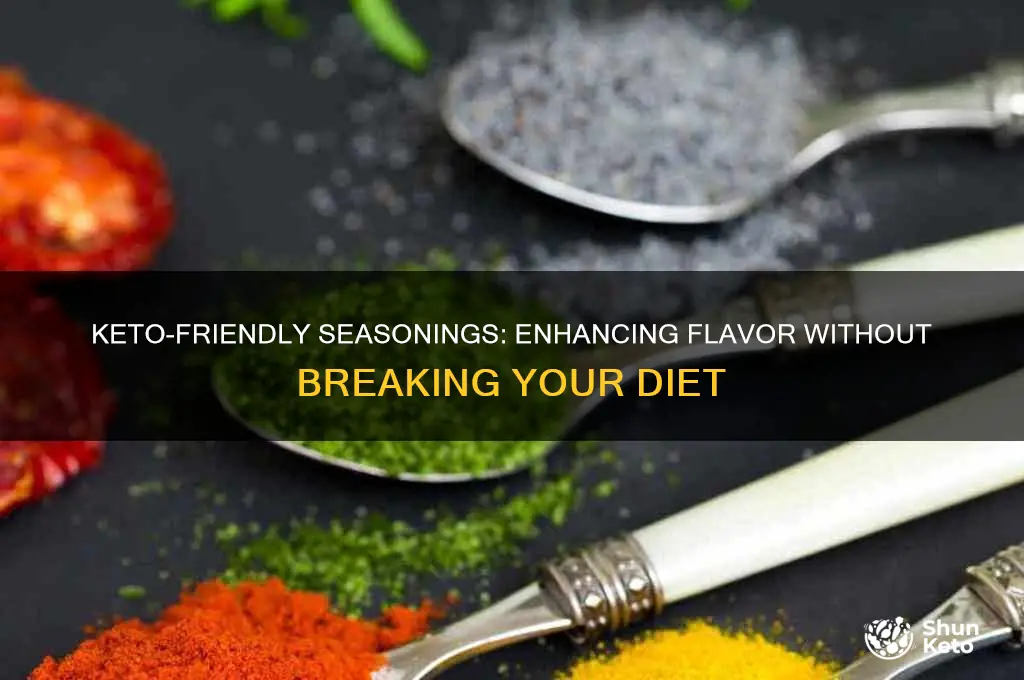 can i use seasonings on keto diet