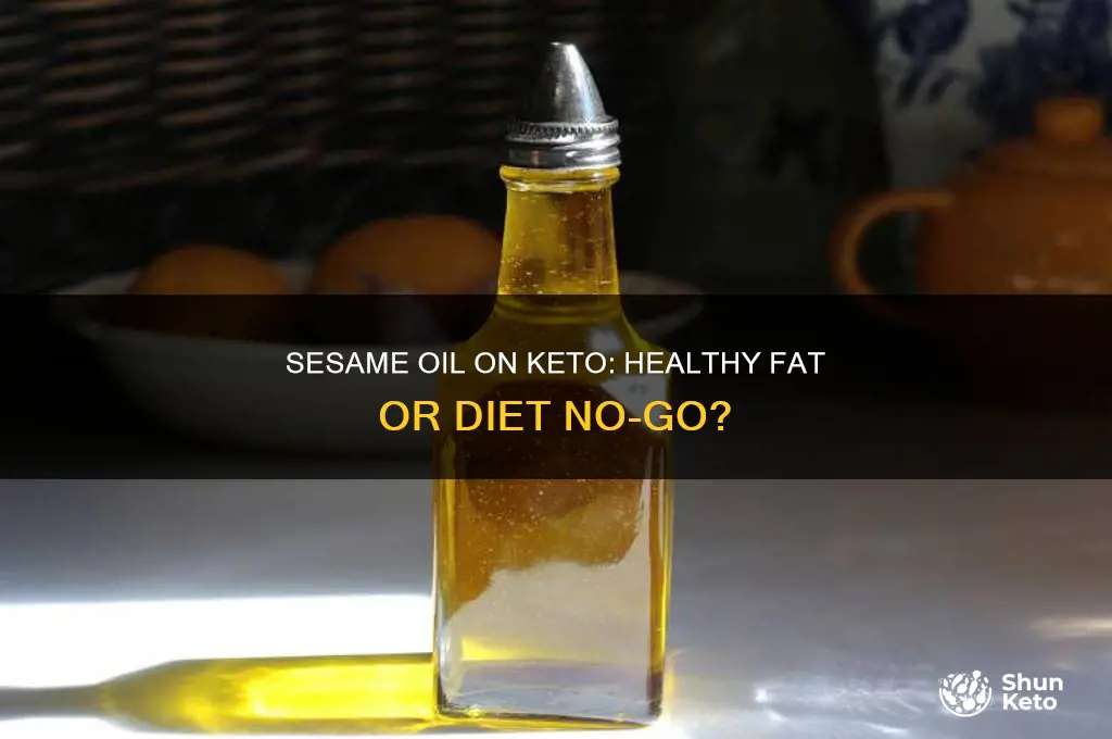 can i use sesame oil on keto diet