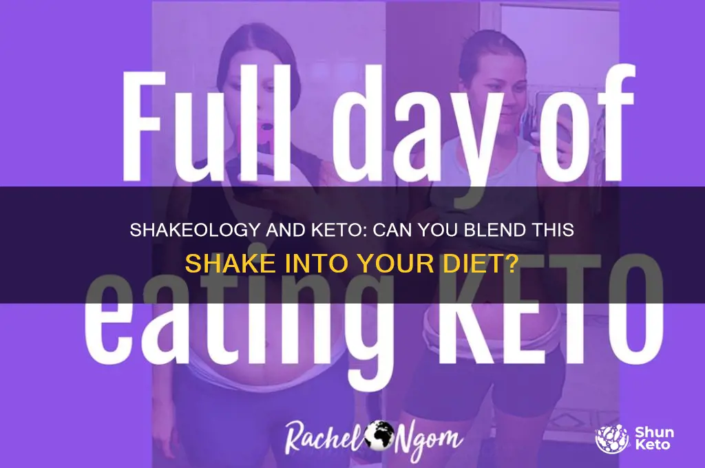 can i use shakeology on keto diet