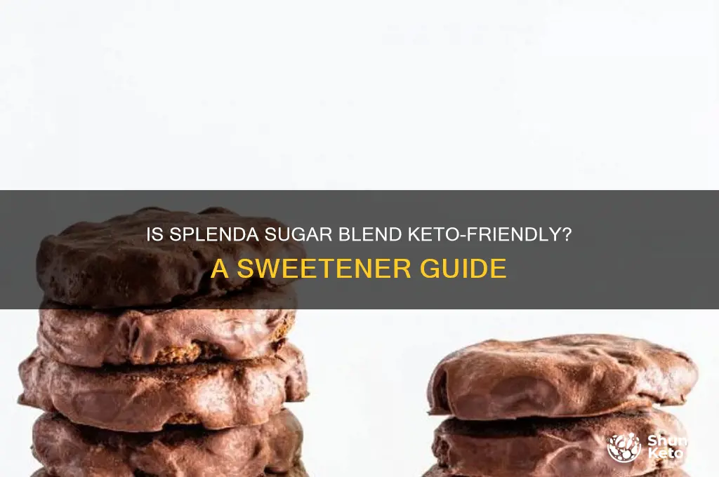 can i use splenda sugar blend on keto