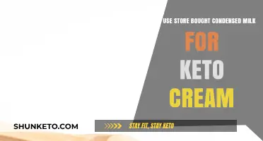 Keto Cream Substitute: Can Store-Bought Condensed Milk Fit Your Diet?