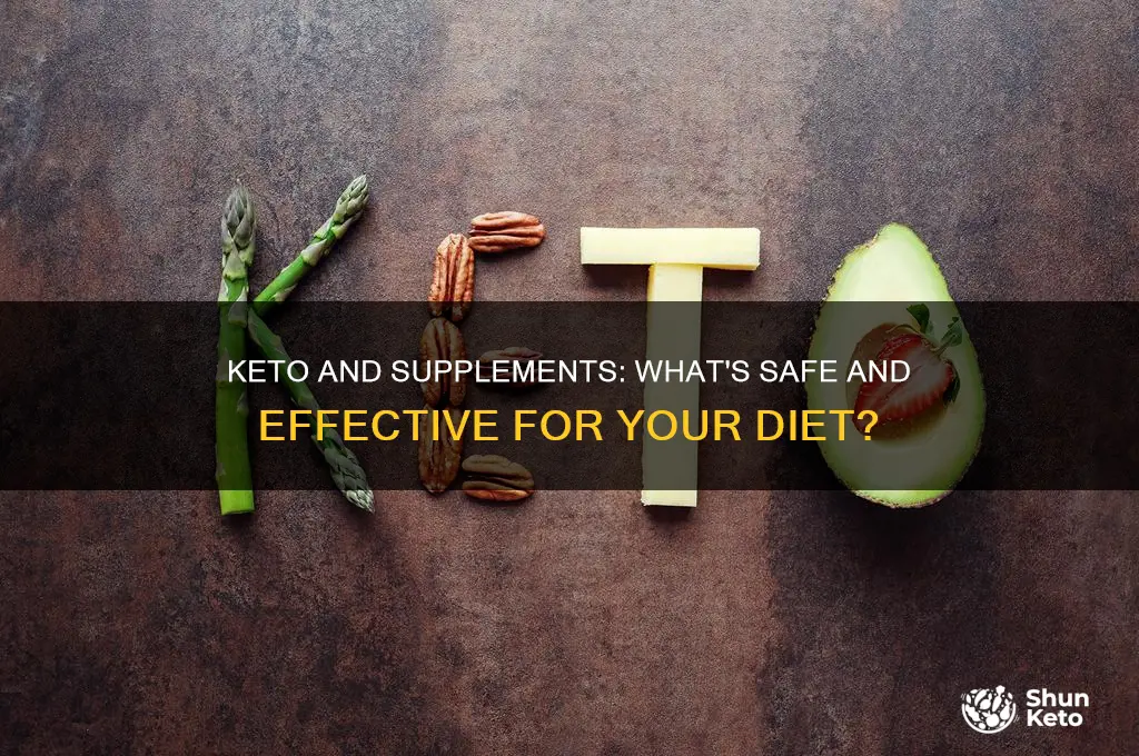 can i use supplements while i am on keto diet
