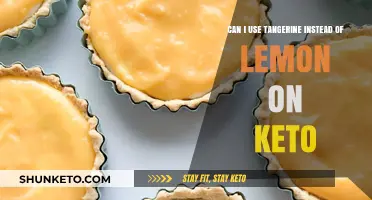Keto-Friendly Swap: Using Tangerine as a Lemon Alternative