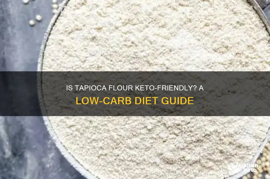 can i use tapioca flour on keto