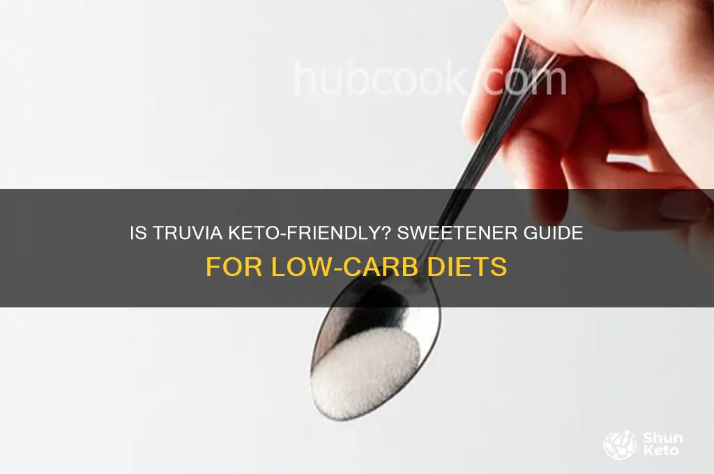 can i use truvia on keto