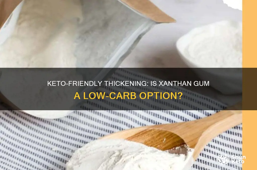 can i use xanthan gum in keto