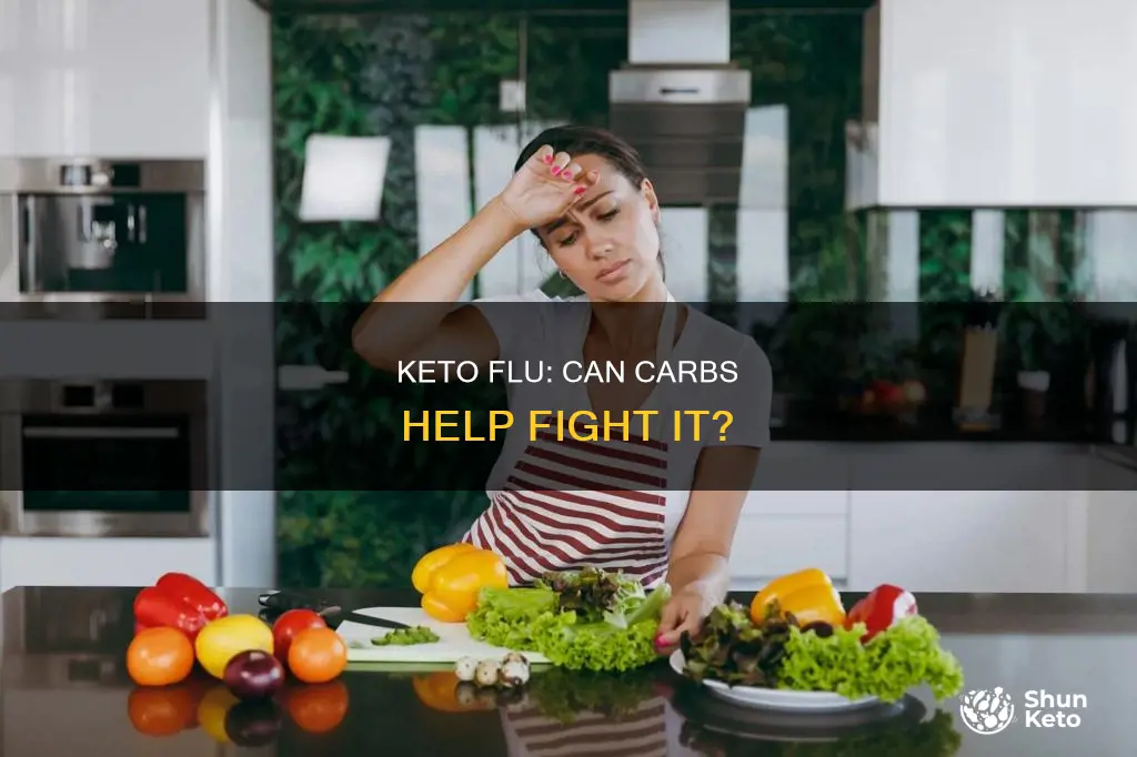 can increasing carbs get rid of keto flu