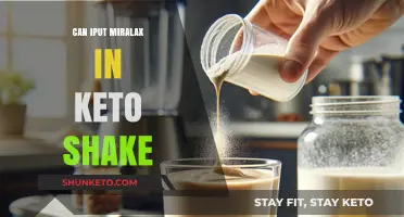Can You Mix Miralax in Keto Shakes? A Dietary Guide
