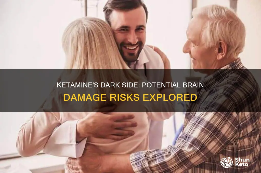 can ket cause brain damage