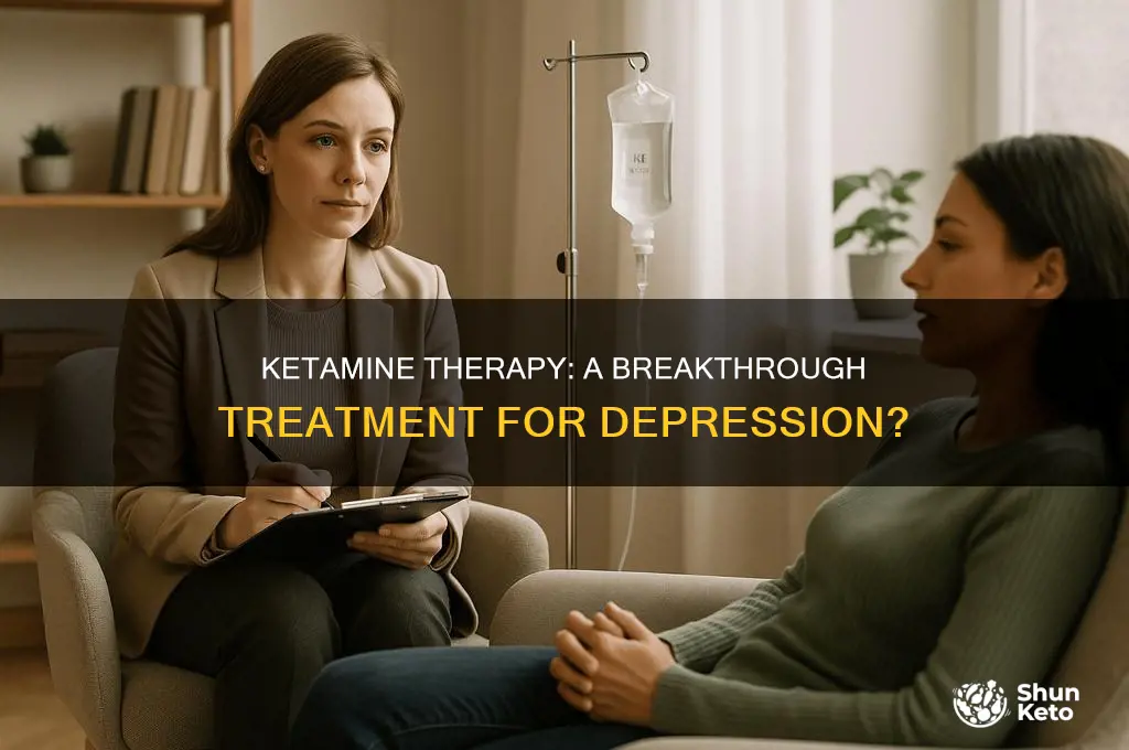 can ket cure depression