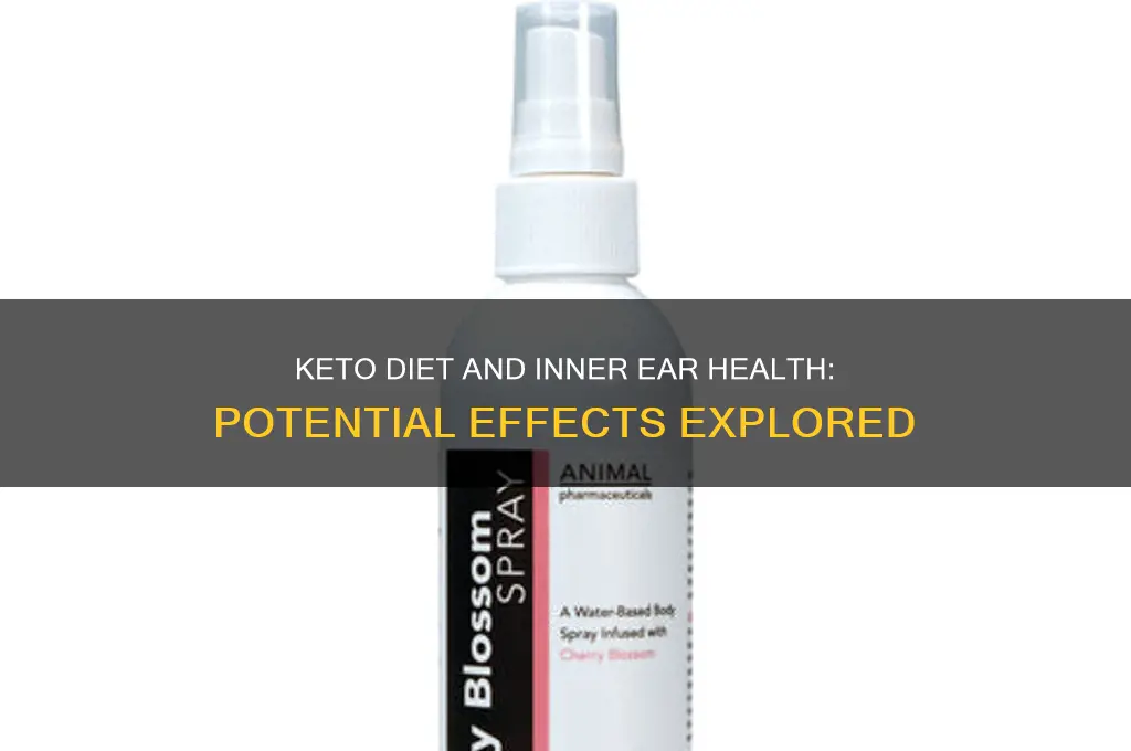 can keto affect inner ear