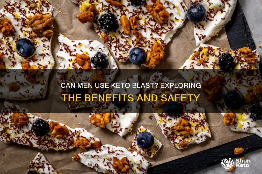 can keto blast be used by men