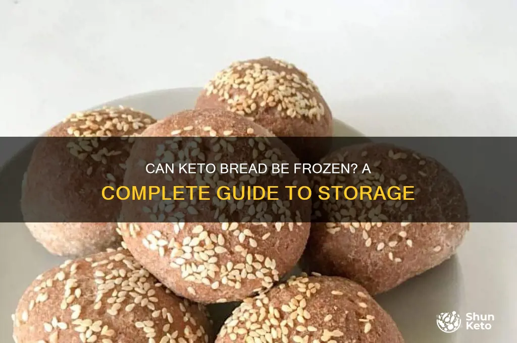 can keto bread be frozen