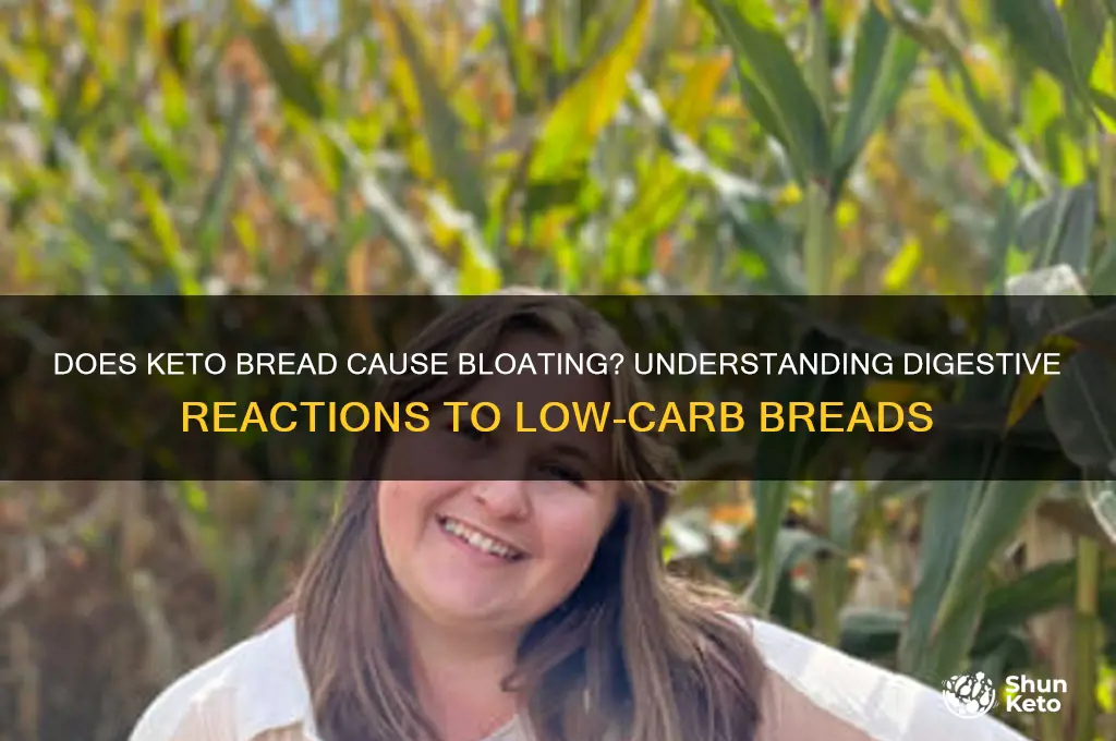 can keto bread cause bloating