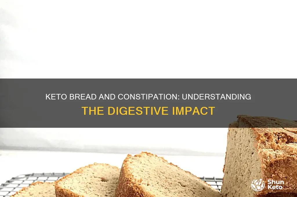 can keto bread cause constipation
