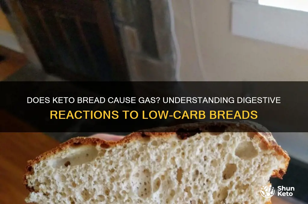 can keto bread cause gas